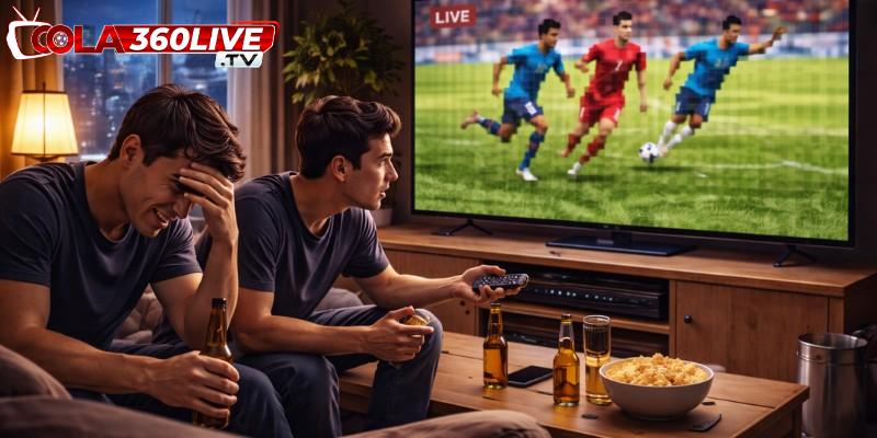 Bất cập khi xem video bóng đá chất lượng thấp