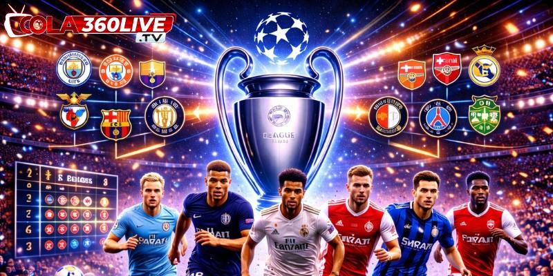 Các giai đoạn vòng đấu theo thể thức Champions League mới