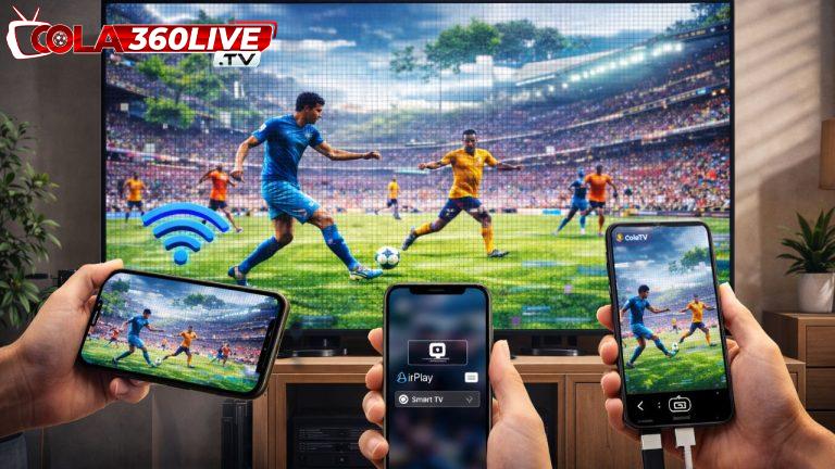 Cách kết nối điện thoại với TV