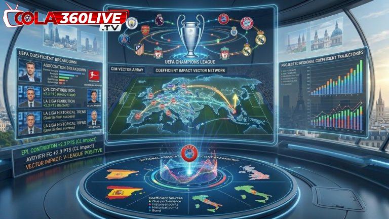 Cách tính hệ số UEFA theo thể thức mới - dễ hiểu và chi tiết