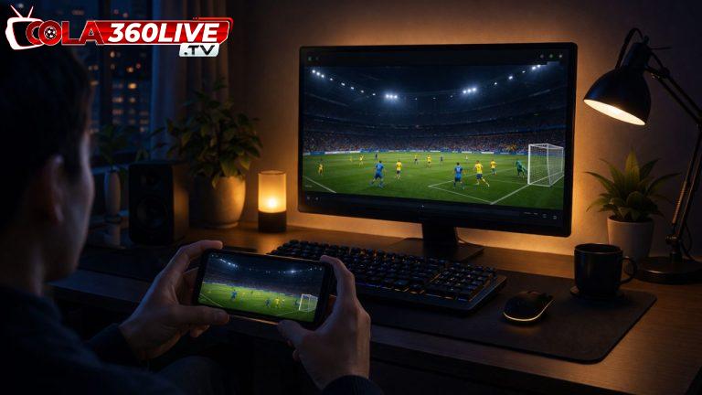 Colatv - trực tiếp C1, NHA, WC với chế độ xem bóng đá ban đêm siêu tiện