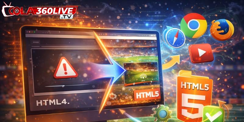 Chuyển đổi HTML5 cho trình duyệt
