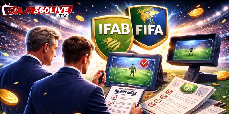IFAB và FIFA thay đổi luật phạt đền (Penalty) đảm bảo sự công bằng