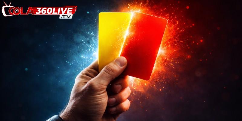 Khác nhau cơ bản giữa thẻ vàng thứ 2 và thẻ đỏ trực tiếp