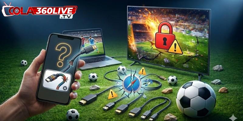 Lưu ý khi tìm hiểu cách kết nối điện thoại với TV