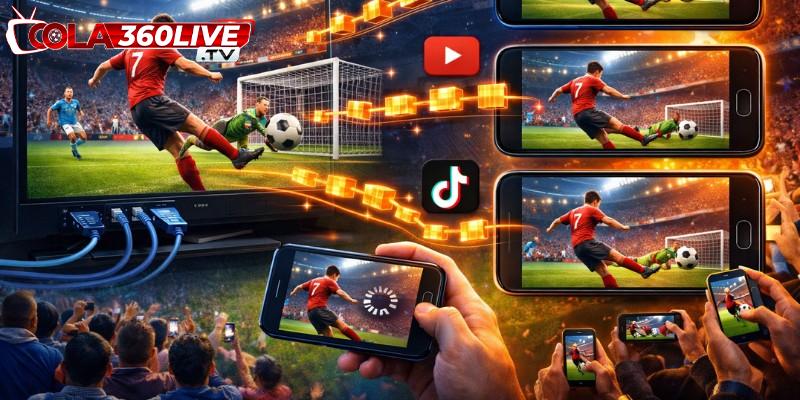 Lý do khiến quá trình xem live luôn chậm hơn so với thực tế