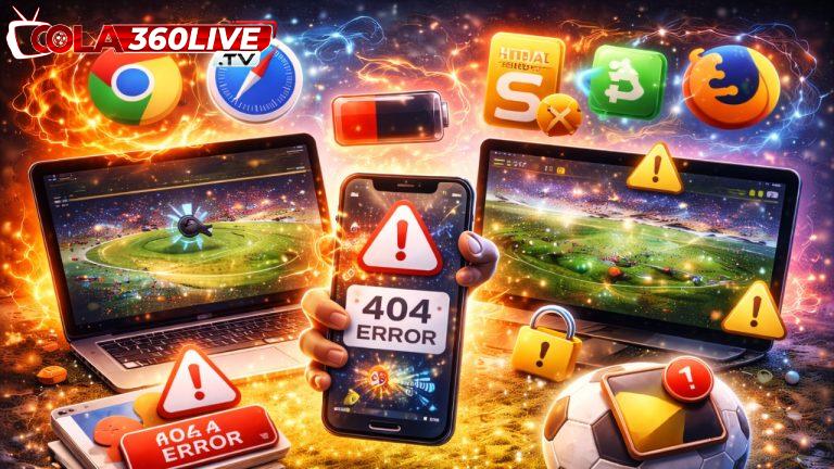xem bóng đá trên trình duyệt Safari