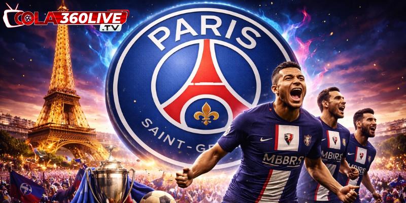 Ý nghĩa logo CLB PSG nổi bật với hình ảnh tháp Eiffel
